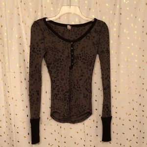 Free People long sleeve thermal